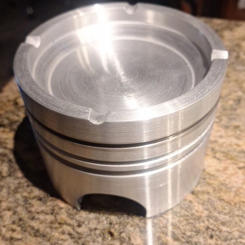 Piston ashtray new