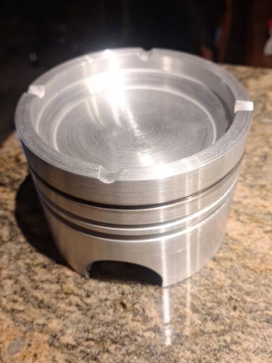Piston ashtray new