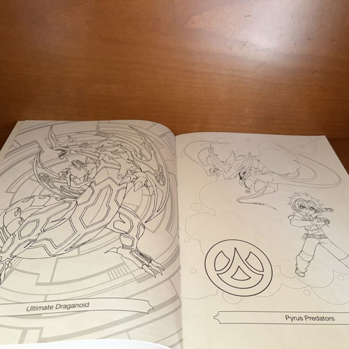 Bakugan Sticker Book