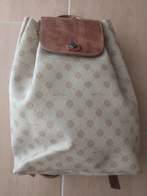 Thiros women's backpack, beige