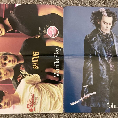 Prison Break - Johnny Depp Insert Poster from magazine Katerina In good condition Price 9 Euros