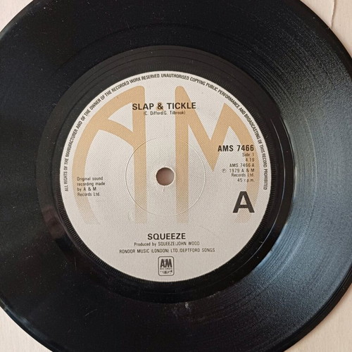 Squeeze Slap & Ticklle single 45rpm like new, rock