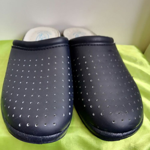 Max Relax Anatomica leather clogs size 36 new, dark blue
