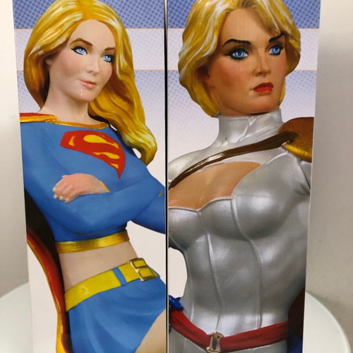 Superman Family 2-Part Statue new, collectible set DC Direct