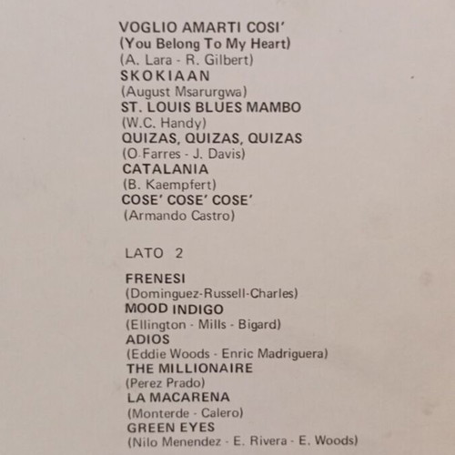 Vinyl I grandi successi di Perez Prado used