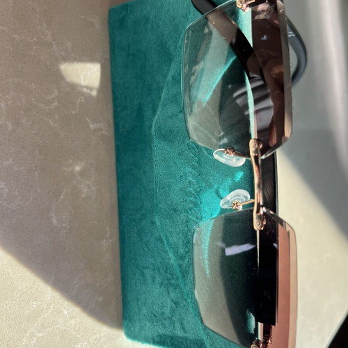 Pervedere sunglasses new, beige and brown