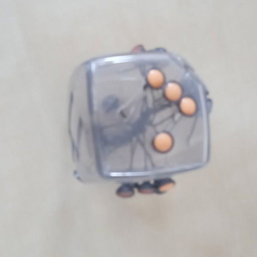 Brainstring Original Recent Toys puzzle used, polycarbonate cube