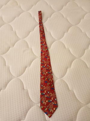 Silk men's tie Marco Visconti like new, made in Italy
