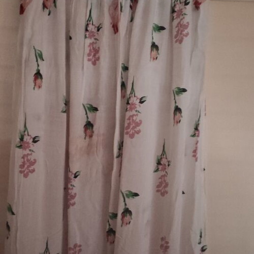 Strapless dress like new, multicolor, one size, 130 cm length