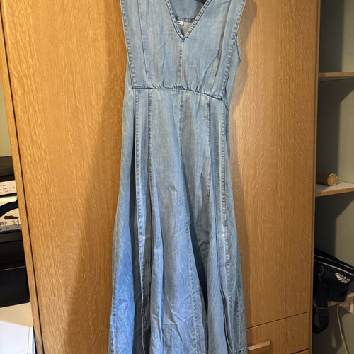 A.L.E. denim dress size S used, ankle length