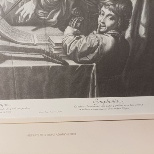 Lithography print new, limited edition music