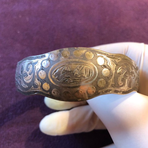 Silver bracelet from another era, possibly Ottoman