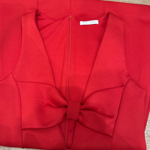 Zara red dress, summer 2026