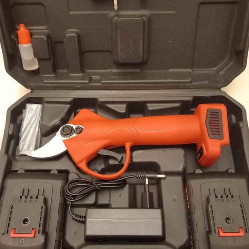 Battery-powered pruning shears 30mm large blade 25mm small