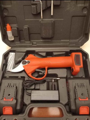 Battery-powered pruning shears 30mm large blade 25mm small