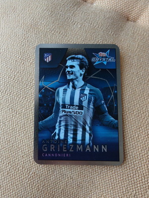 Antoine Griezmann Atletico Madrid 2018-19 Topps Crystal UCL Cannonieri card like new