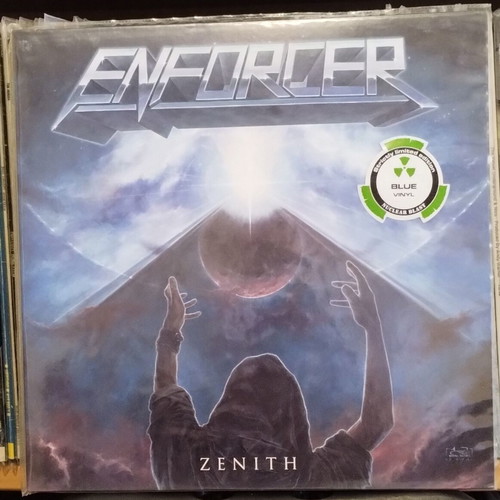 Enforcer Zenith LP 2019 used, limited edition blue vinyl