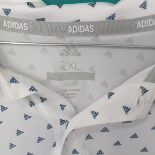 Adidas Golf Polo 2XL like new, white