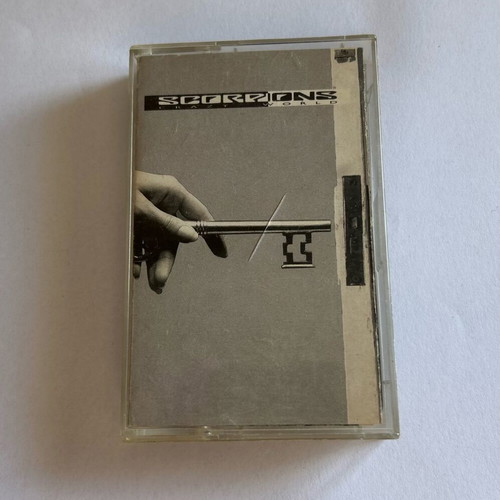 Scorpions Crazy World cassette used, Mercury 1990