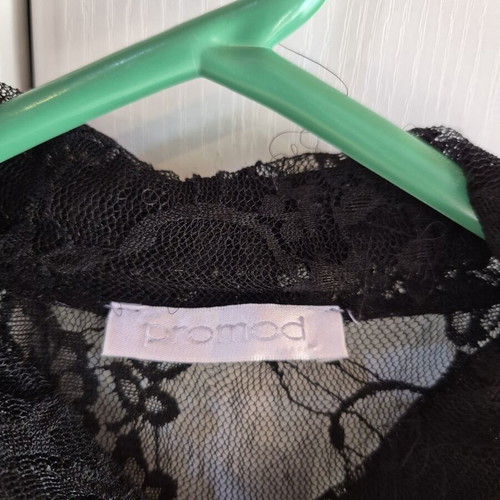 Promod dress like new, with lace, black, size M