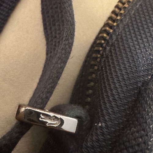 Lacoste crossbody bag, dark blue