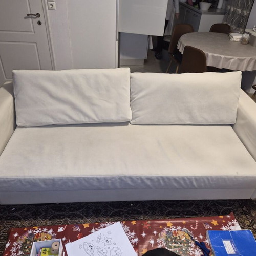 Three-seater sofa used, 210x90x85 cm