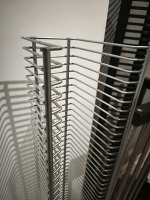 CD rack like new, holds 60 discs
