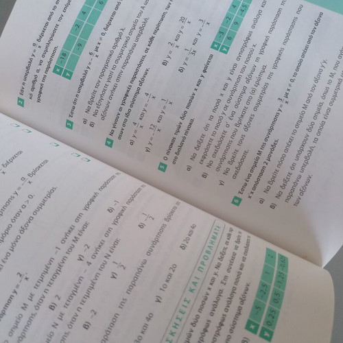 Mathematics book for 2nd Grade Gymnasium by Konstantinos Rekoumis and Theodoros Delatolas