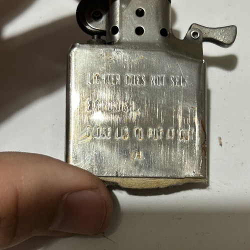 Star gasoline lighter used with American Style and You Light My Fire engravings