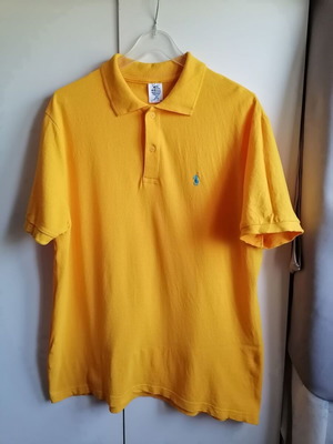 Men's Polo Shirt yellow, like new, size XL/XXL
