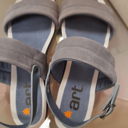 The Art Company leather sandals like new, nubuck and leather, size 42