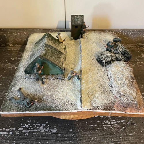 World War II Diorama new, scale 1:35