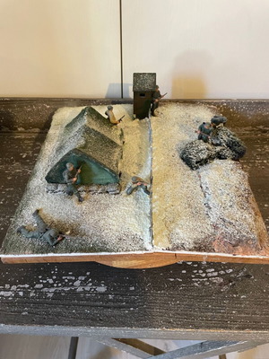 World War II Diorama new, scale 1:35