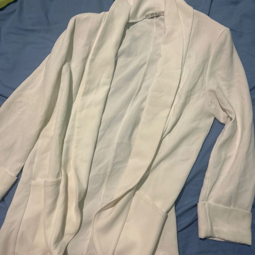 White jacket used, size S/36/8, lightweight