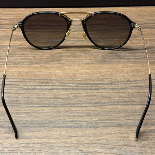 Ray-Ban Blaze Clubmaster RB4292-N 601/11 sunglasses used, lenses need replacement
