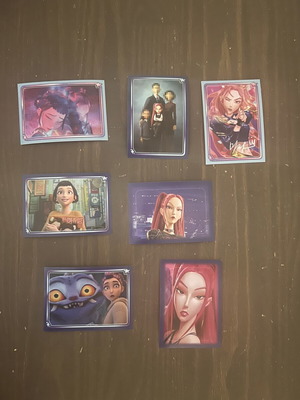 Kpop Demon Hunters stickers like new