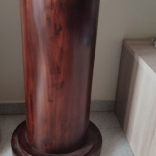 Stools used, set of 2, one with a lower opening