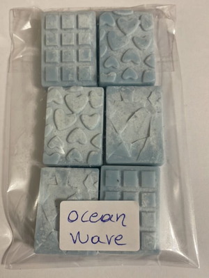 Wax Melts Mini Chocolate with Ocean Wave Scent, New