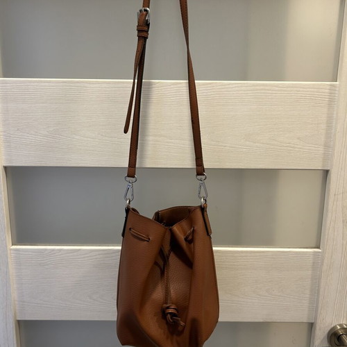 OVS Woman Bucket Bag Brown Cognac Like New