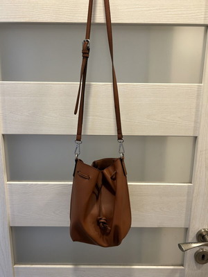 OVS Woman Bucket Bag Brown Cognac Like New