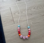 Teething necklace like new