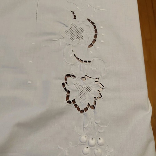 Handmade cut curtains like new