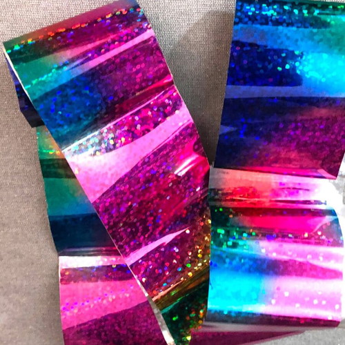 Holo Cracks Nail Art Foil Wrap new nail stickers