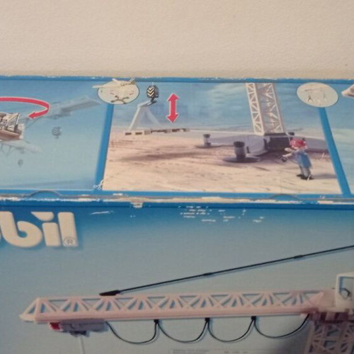 Playmobil City Action 5466 remote control crane new sealed