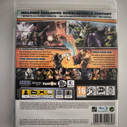 Anarchy Reigns Limited Edition PS3 game like new