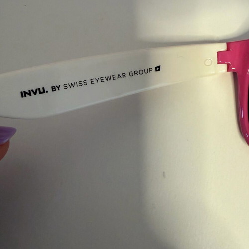 Invu pink children's sunglasses like new for ages 0-3