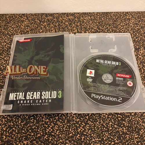 Metal Gear Solid 3 Snake Eater PS2 game