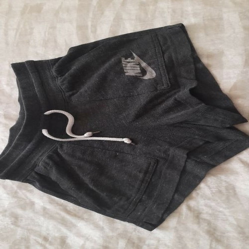 Nike women's athletic shorts XS like new, black and gray