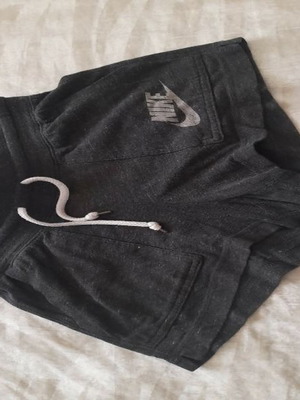 Nike women's athletic shorts XS like new, black and gray