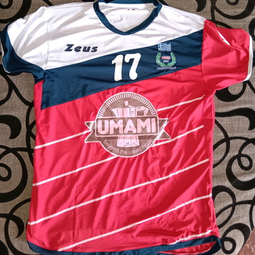 Niki Amarousiou Volleyball Jersey used, women's YXL by Zeus